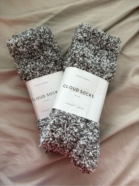 Ultra-Soft Gray Cozy Socks - Men
